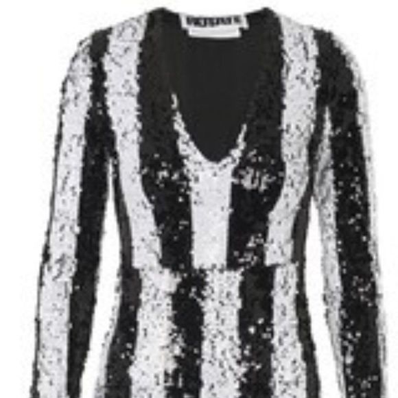 Rotate Birger Christensen Hillary Stripe Gown - Picture 3 of 3